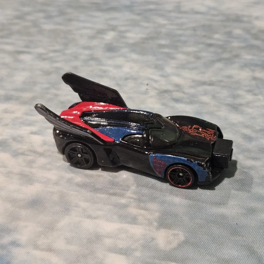 Mattel DC Comics Superman Batman Batmobile Diecast Cars Lot of 3